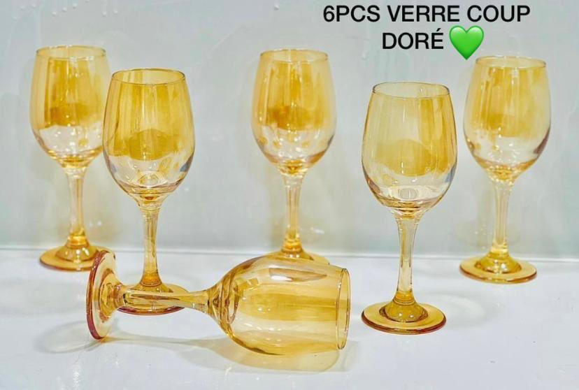 Ensemble Verrerie 6 coupe de verres