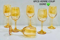 Ensemble Verrerie 6 coupe de verres
