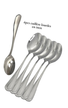 Lot De 6 Petite Cuillères En Inox