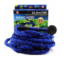 Tuyau Arrosage Extensible + Pistolet À Eau 7 Jets + Embout Universel  22M