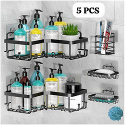Ensemble de rangement salle de bain 5 pièces
