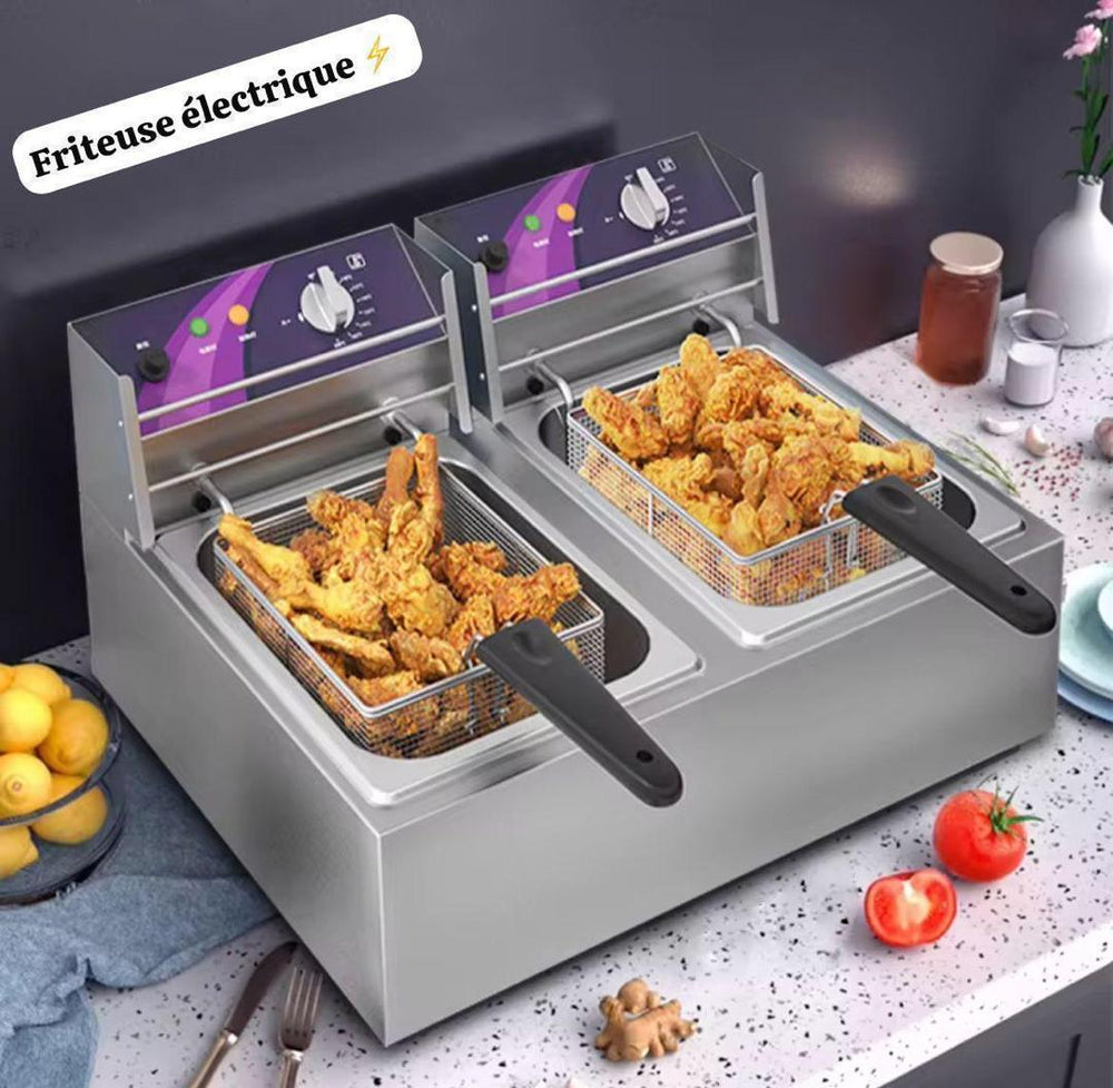 Fritteuse électrique 10.L