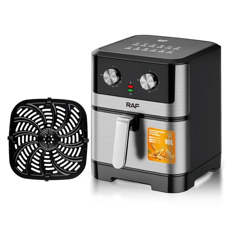 friteuse à air numérique facile à utiliser, capacité 10 litres