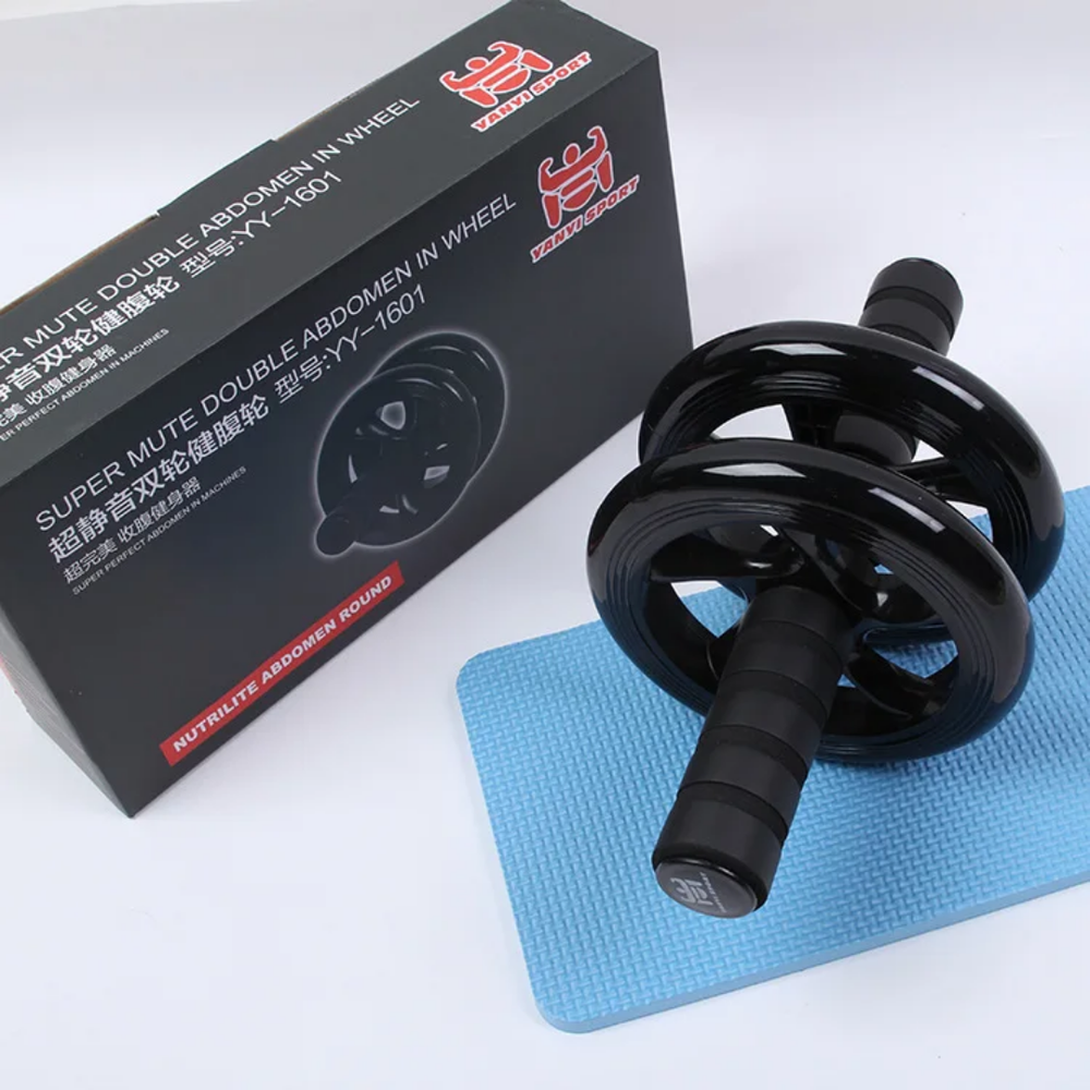 Roue Abdominale avec Tapis pour genou