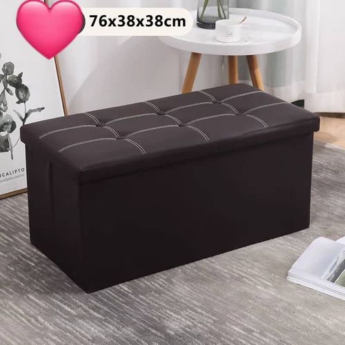 Pouffe -Coffre/Boite de Rangement 2 places