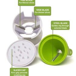Coupe légumes, Trancheuse en Spirale Spiraliser