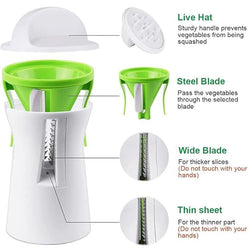 Coupe légumes, Trancheuse en Spirale Spiraliser