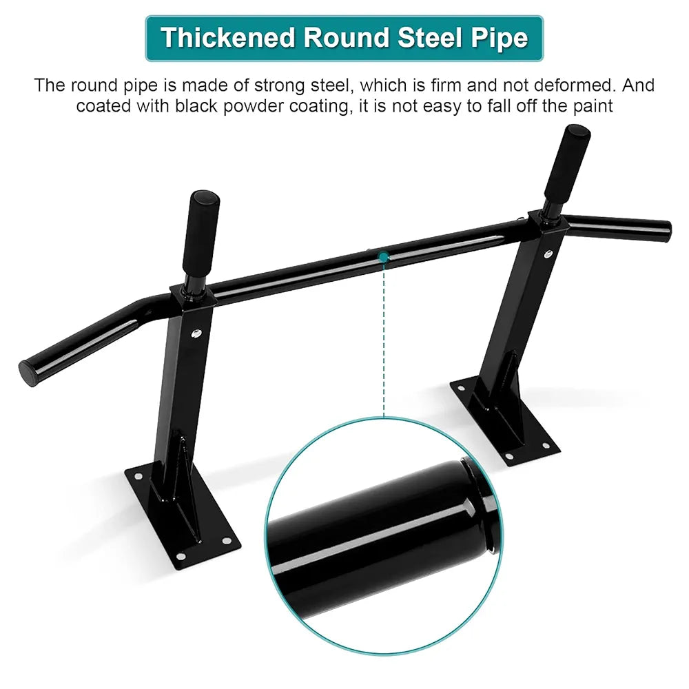 Barre Fixe Murale - Noir