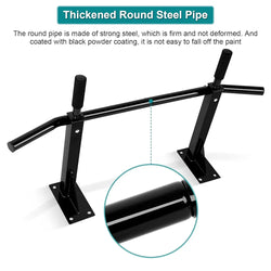 Barre Fixe Murale - Noir