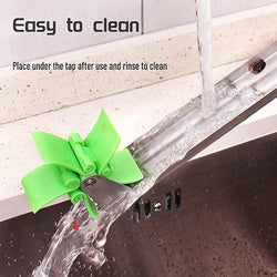 Coupe-pastèque en acier inoxydable, coupe-vent, pour salade, fruits