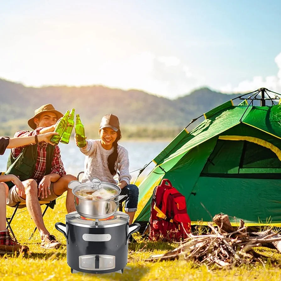 Fourneau moderne à charbon Très économique et propre 5kg