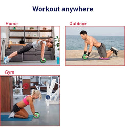 Roue Abdominale avec Tapis pour genou