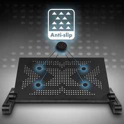 Support ordinateur pliable refroidissement