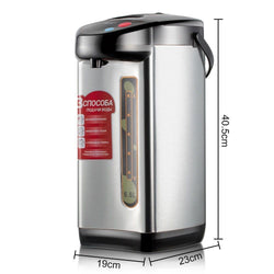 Thermos Isotherme à chaud - 6,8Litres - Inox saine et naturelle.