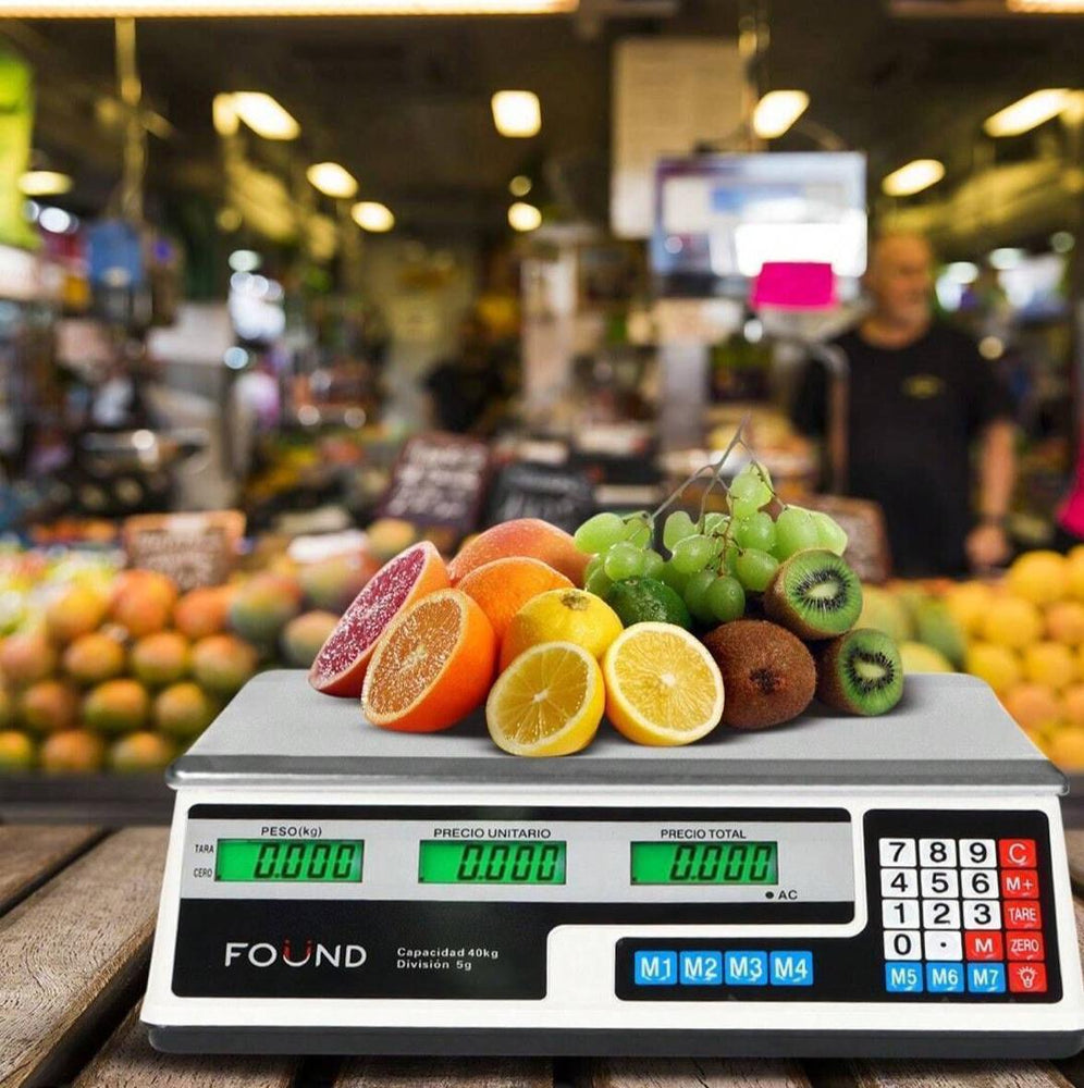 Balance numérique 40 kg précision - Balance Poids-Prix Électronique Professionnelle Balance Électronique - avec