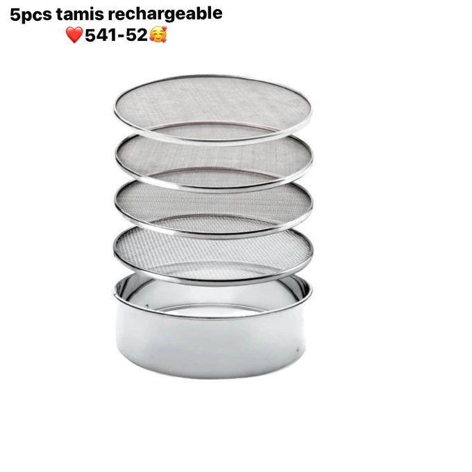 LOT DE 4 PIÈCES DE TAMIS - ALUMINIUM