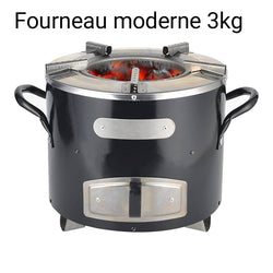 Fourneau moderne à charbon Très économique et propre 3kg