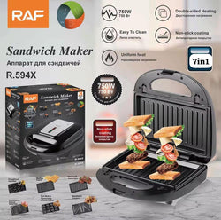 RAF MACHINE À Gauffre (gaufrier) - Sandwich Maker 7a1 Marque:RAF|Autres produits par RAF