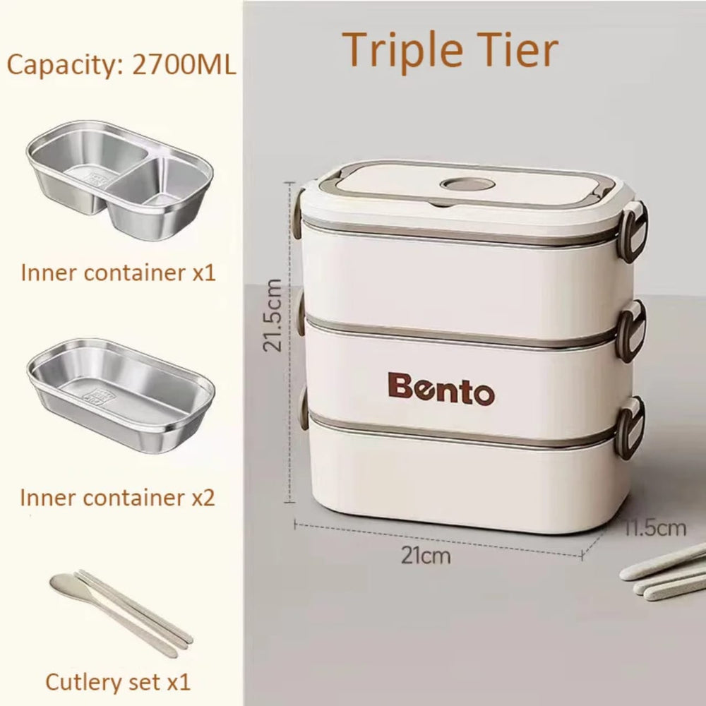 Ensemble -Bols lunch box 3 pièces + sacoche pour bureau