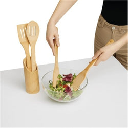 Ensemble Spatule en Bois - 4 Pièces