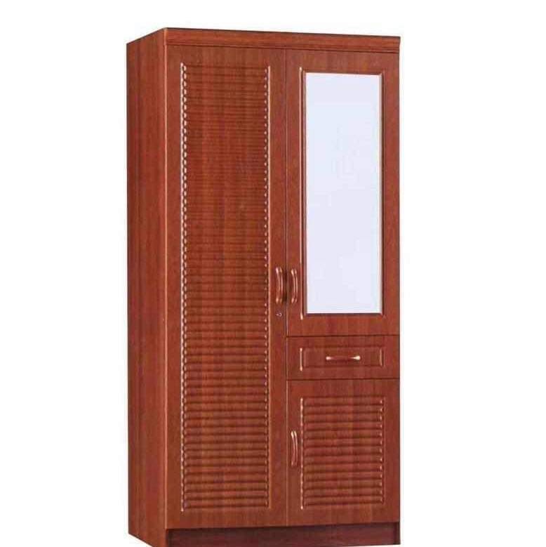 Armoire Importé - 2 Battants - 2.00 m x 1.00 m Marron En Bois