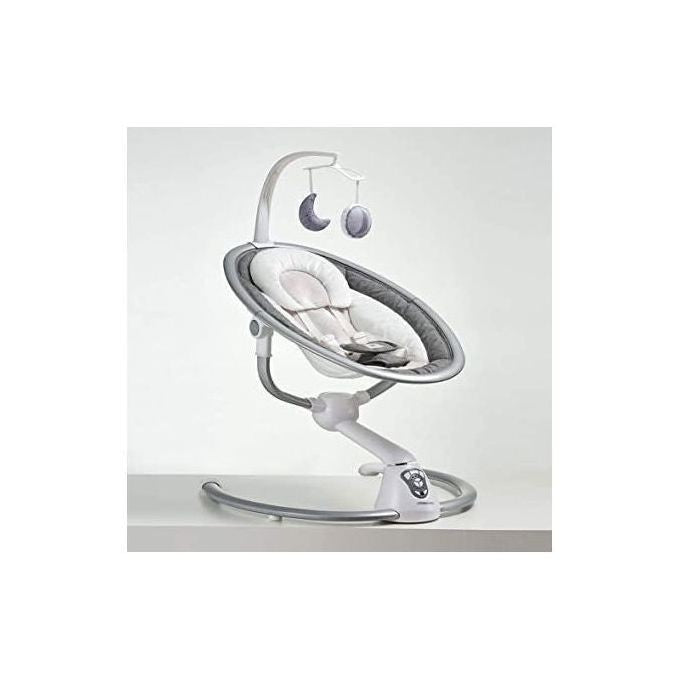 Balancelle Electrique Multifonctionnelle Pour Bébé Gris/Vert