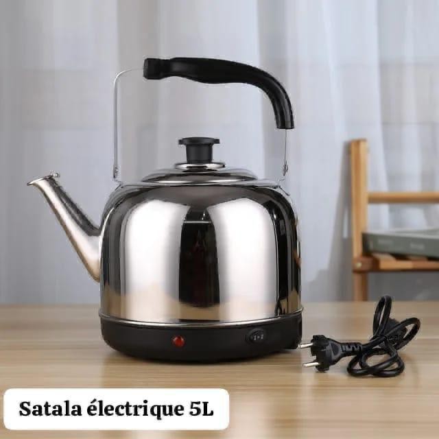 Bouilloire électrique en acier inoxydable 5L