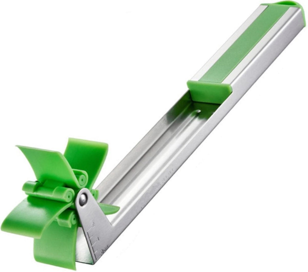 Coupe-pastèque en acier inoxydable, coupe-vent, pour salade, fruits