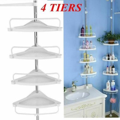 Étagère angle salle de bain