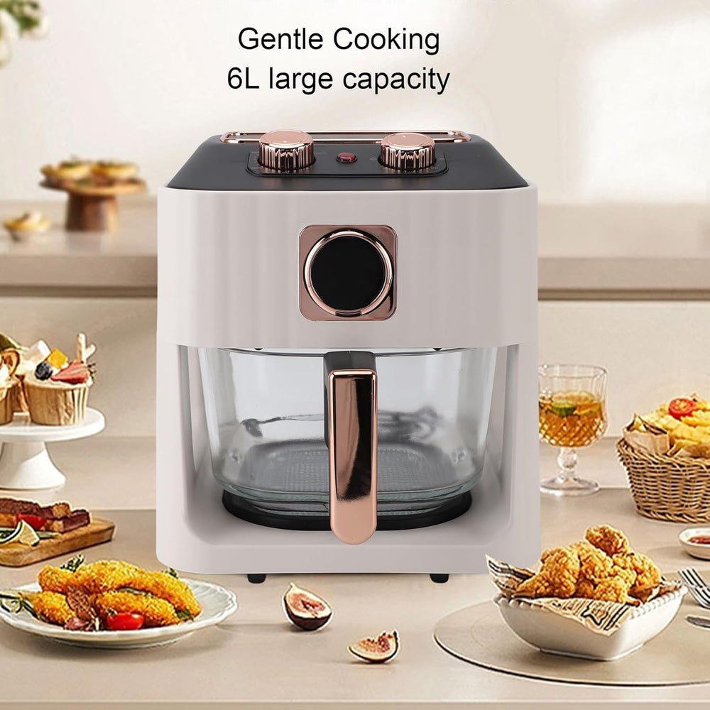 Friteuse à Air pour des Aliments Plus Sains en Quelques Minutes, Cuisinière à Air électrique 6L
