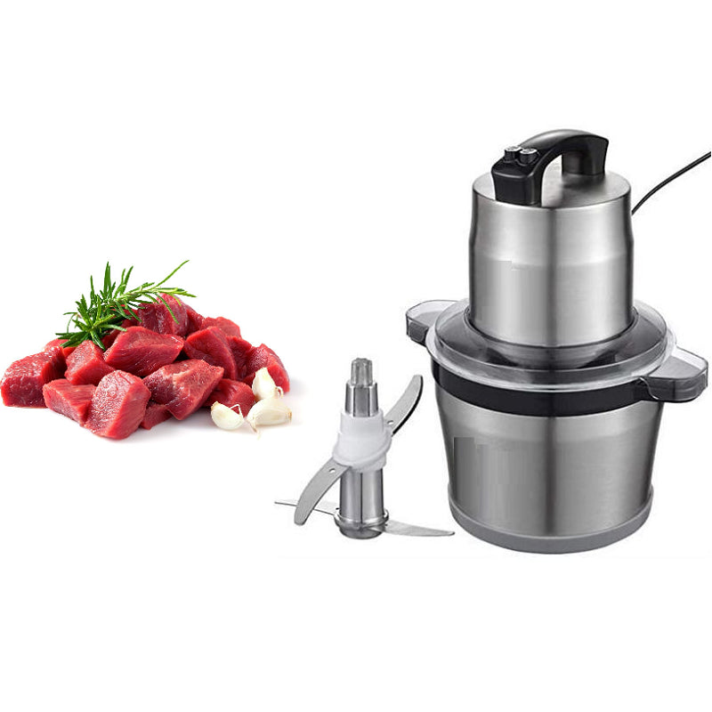 Hachoir à Viande Electrique Inox 6 Litres -