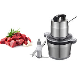 Hachoir à Viande Electrique Inox 6 Litres -