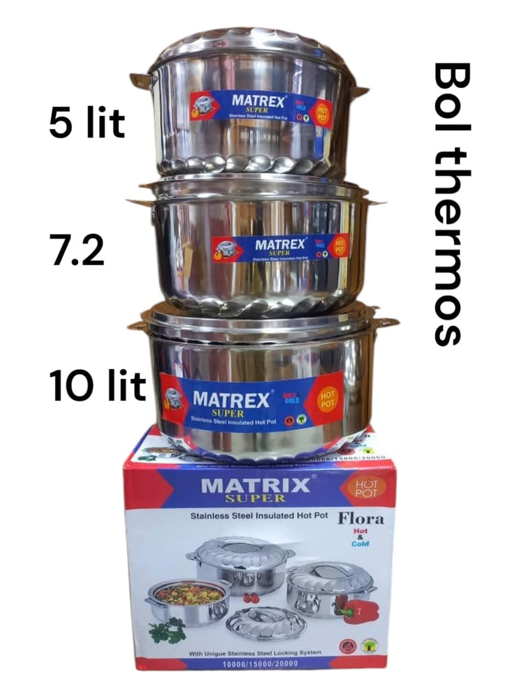 lot de 3  BOLS ISOTHEMES 24H GM