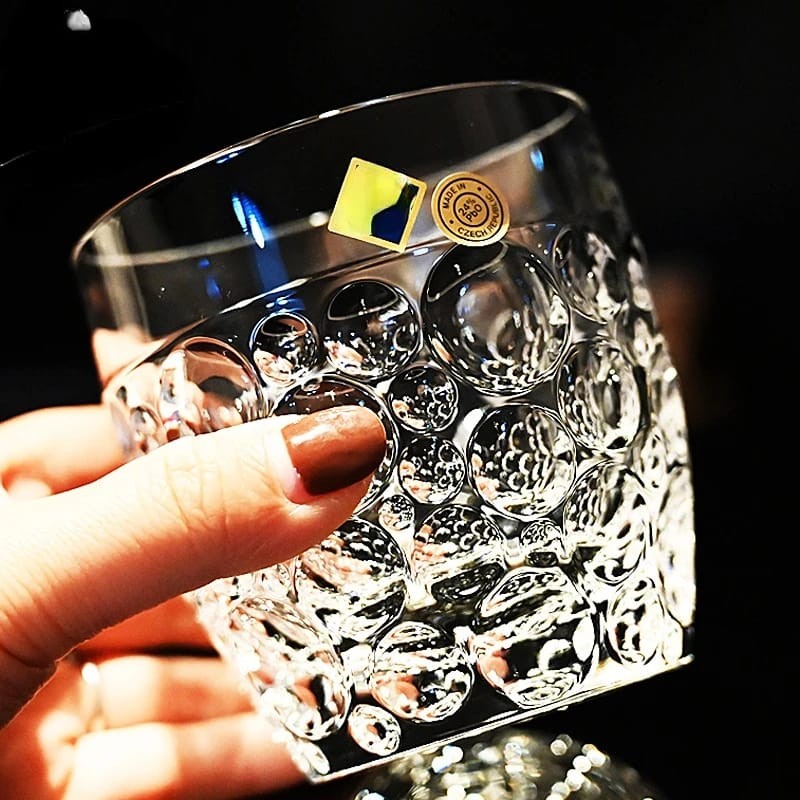 Lot de 6 pièces Verre en cristal