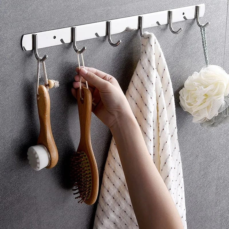 Porte-Manteau à Fixation Murale - Acier Inoxydable