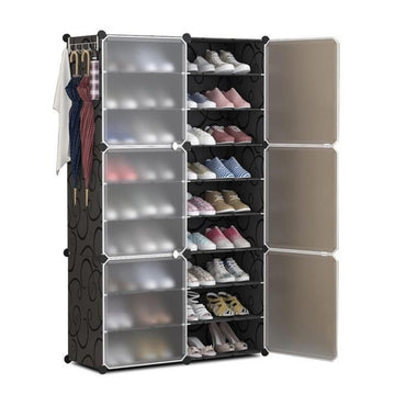 Rangement Chaussure Modulable 6 Cubes 36Paires -Plastique