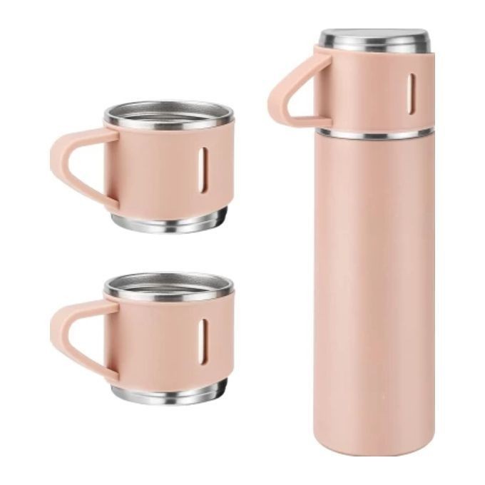 Thermos de café - Acier inoxydable - 500Ml - Rose