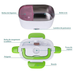 Boîte à repas et chauffe plats électrique