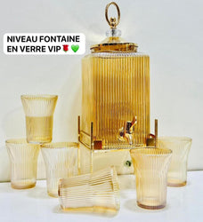 Fontaine de Jus et Eau - 2 Litres+6 verres