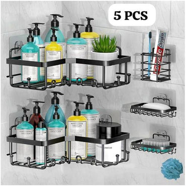 Ensemble de rangement salle de bain 5 pièces