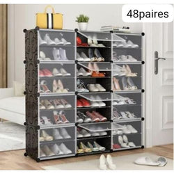 Rangement de Chaussures en cube 48 PAIRES
