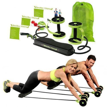 Revoflex Xtrem Revoflex Xtreme Double Roue - Exercice Abdominal - Vert