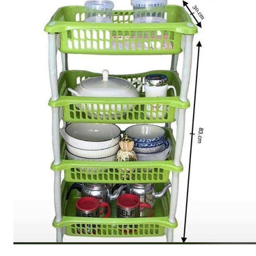 ÉTAGÈRES DE RANGEMENT EN PLASTIQUE