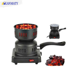 Brûleur de charbon électrique avec plaque chauffage