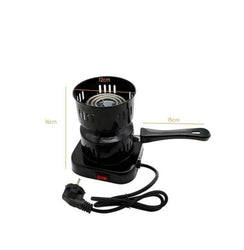 Brûleur de charbon électrique avec plaque chauffage