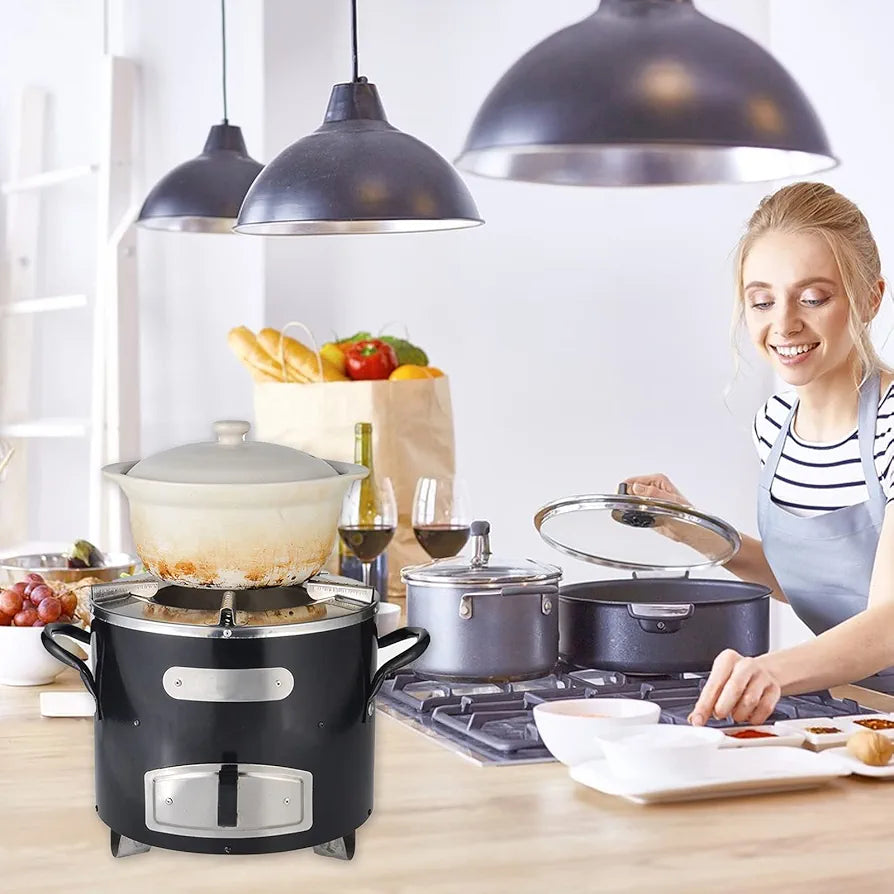 Fourneau moderne à charbon Très économique et propre 3kg