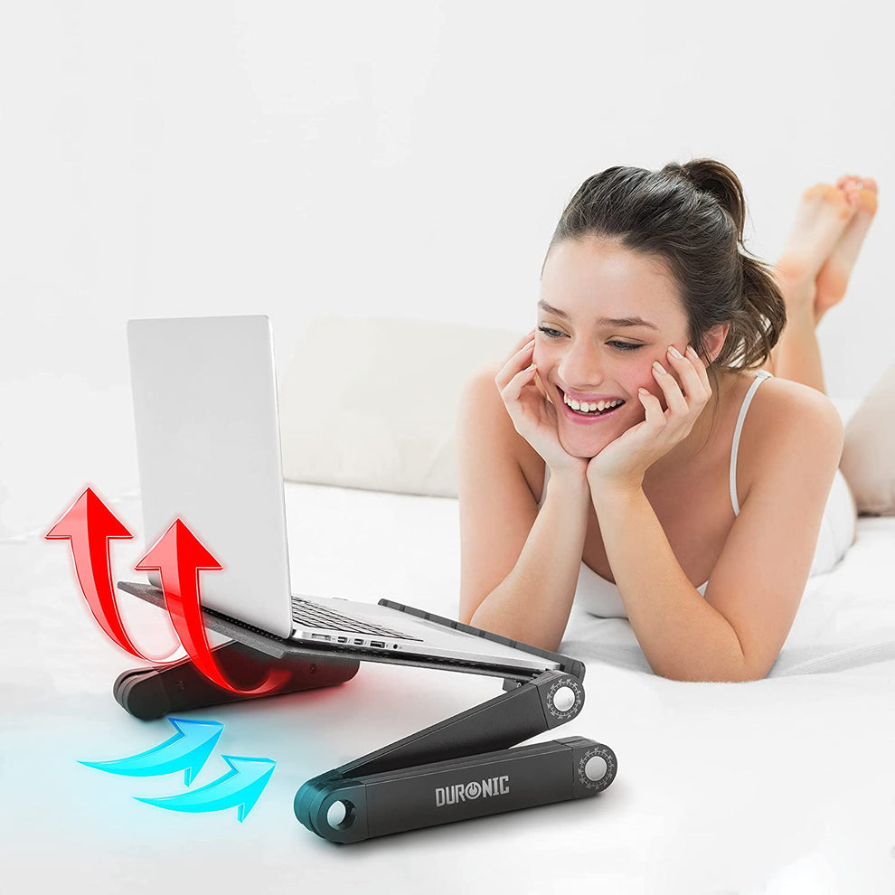 Support ordinateur pliable refroidissement