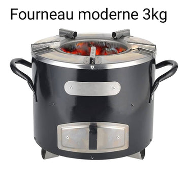 Fourneau moderne à charbon Très économique et propre 3kg