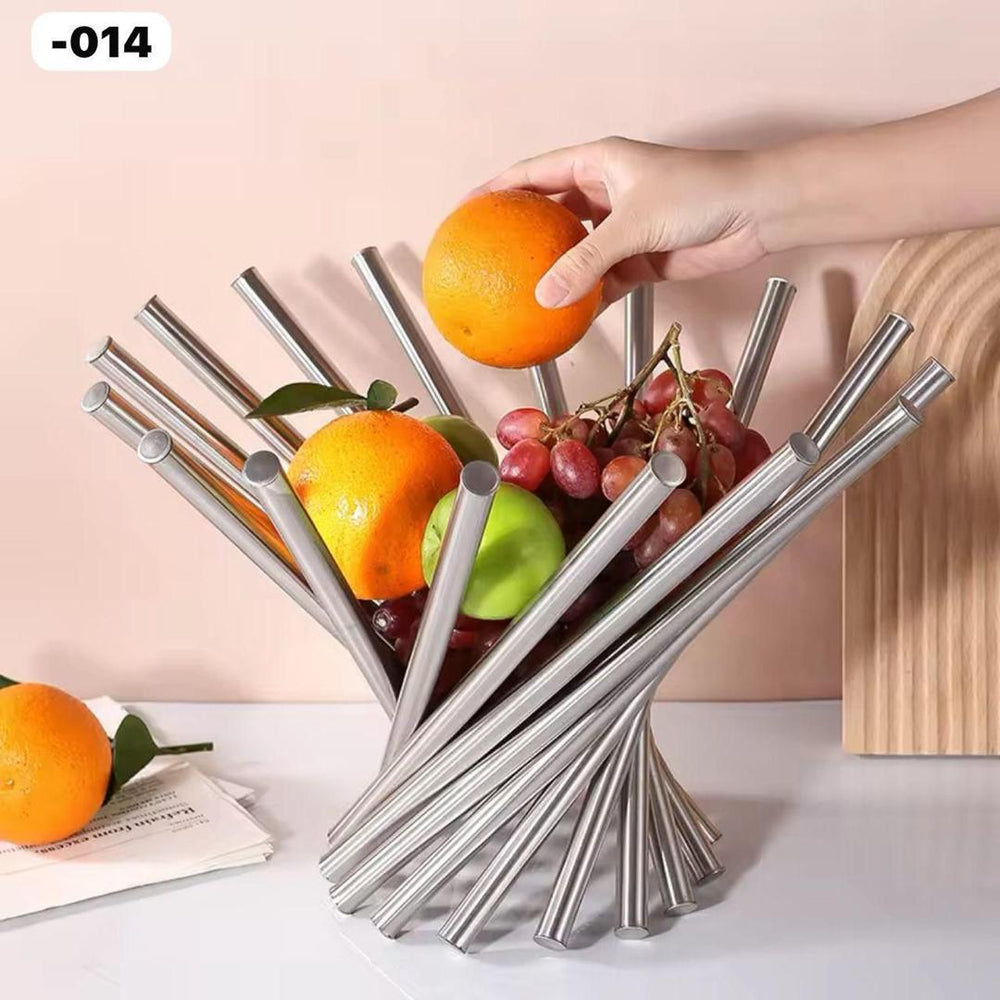 Corbeille à fruit en inox