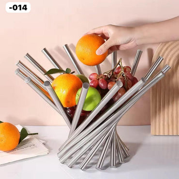 Corbeille à fruit en inox